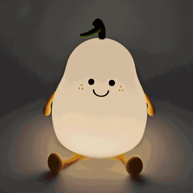 Pear SIlicon Night Light 3.webp