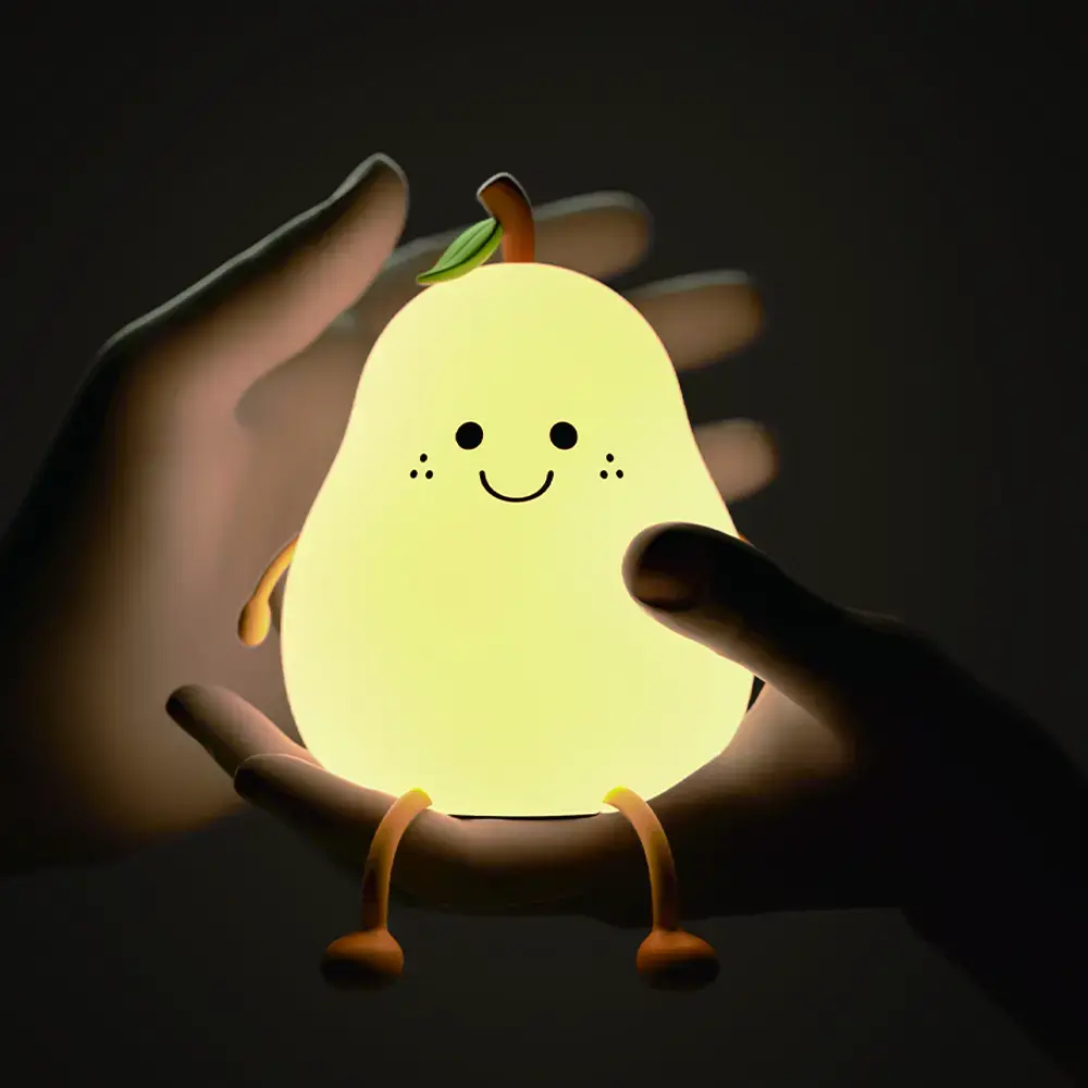 Pear SIlicon Night Light 4.webp