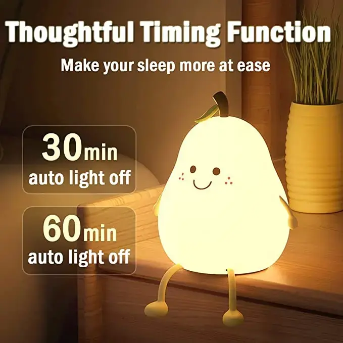 Pear SIlicon Night Light 6.webp